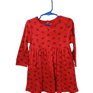 NWT Gymboree Glamour Kitty Red Dress Size 2T